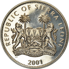 Coin, Sierra Leone, Dollar, 2001, Pobjoy Mint, Félins - Tigre, MS(63)
