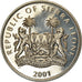 Coin, Sierra Leone, Dollar, 2001, Pobjoy Mint, Félins - Tigre, MS(63)