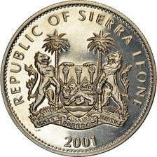 Coin, Sierra Leone, Dollar, 2001, Pobjoy Mint, Félins - Tigre, MS(63)