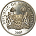 Coin, Sierra Leone, Dollar, 2001, Pobjoy Mint, Félins - Panthère noire