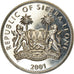 Coin, Sierra Leone, Dollar, 2001, Pobjoy Mint, Félins - Panthère noire