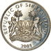 Coin, Sierra Leone, Dollar, 2001, Pobjoy Mint, Félins - Panthère noire