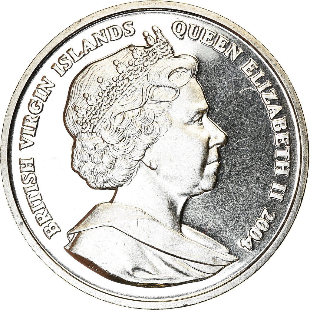 Monnaie, BRITISH VIRGIN ISLANDS, Dollar, 2004, Pobjoy Mint, Sir Francis Drake