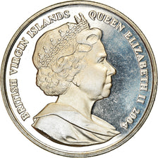 Moneta, ISOLE VERGINI BRITANNICHE, Dollar, 2004, Pobjoy Mint, D-Day - Aviation