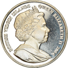 Moneta, ISOLE VERGINI BRITANNICHE, Dollar, 2004, Pobjoy Mint, D-Day - Aviation