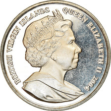 Coin, BRITISH VIRGIN ISLANDS, Dollar, 2004, Pobjoy Mint, D-Day - Aviation