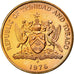 Coin, TRINIDAD & TOBAGO, 5 Cents, 1976, MS(64), Bronze, KM:30