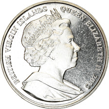 Coin, BRITISH VIRGIN ISLANDS, Dollar, 2005, Pobjoy Mint, Dauphins, MS(63)