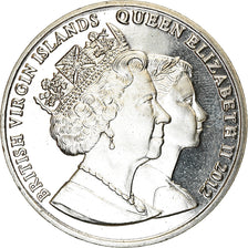 Münze, BRITISH VIRGIN ISLANDS, Dollar, 2012, Franklin Mint, Juno Februata, UNZ