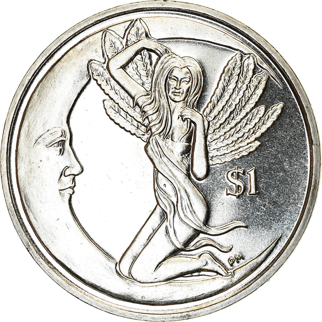 Münze, BRITISH VIRGIN ISLANDS, Dollar, 2012, Franklin Mint, Juno Februata, UNZ