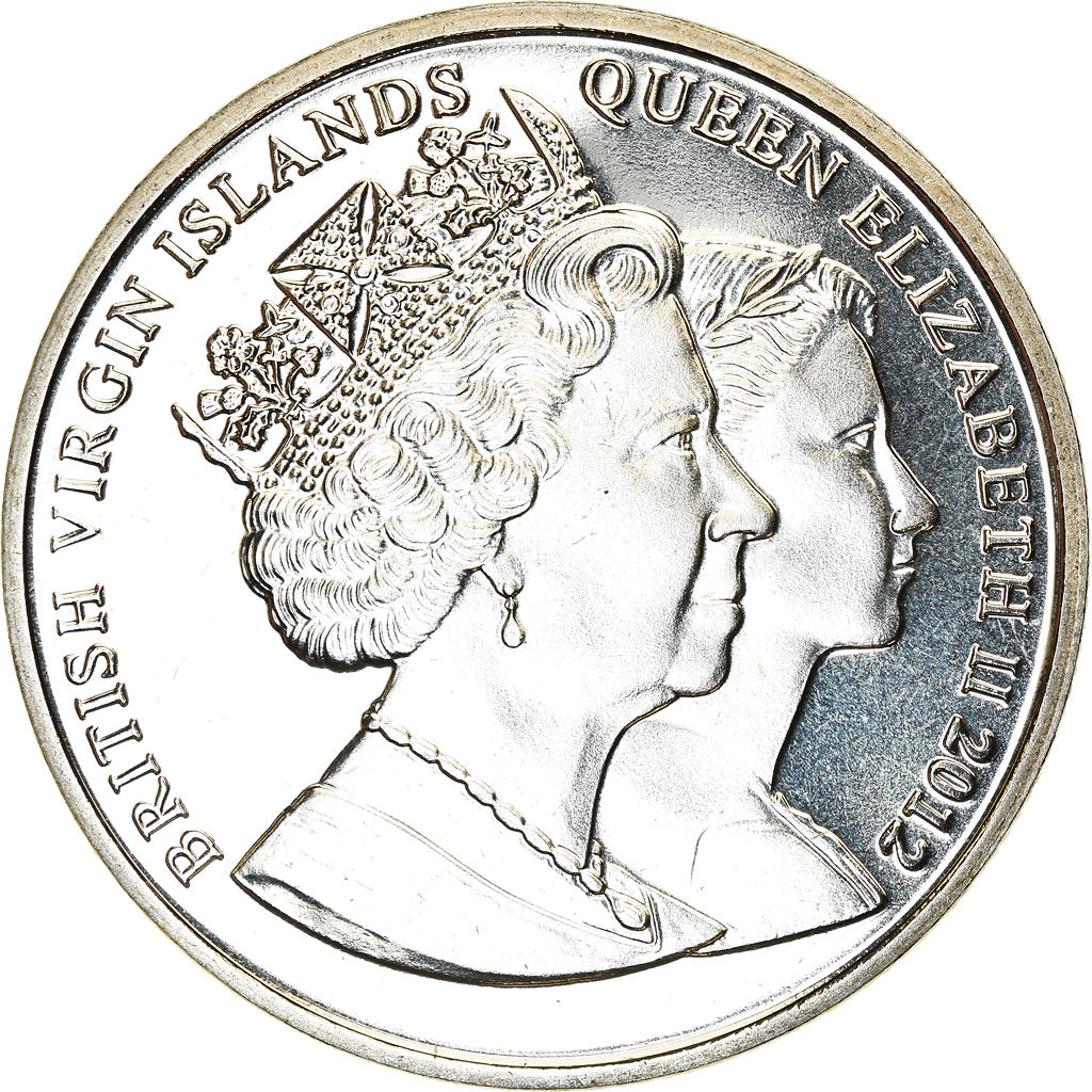 Moneta, ISOLE VERGINI BRITANNICHE, Dollar, 2012, Franklin Mint, Discipline