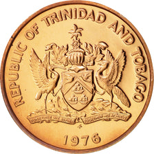 TRINIDAD & TOBAGO, Cent, 1976, MS(64), Bronze, KM:29