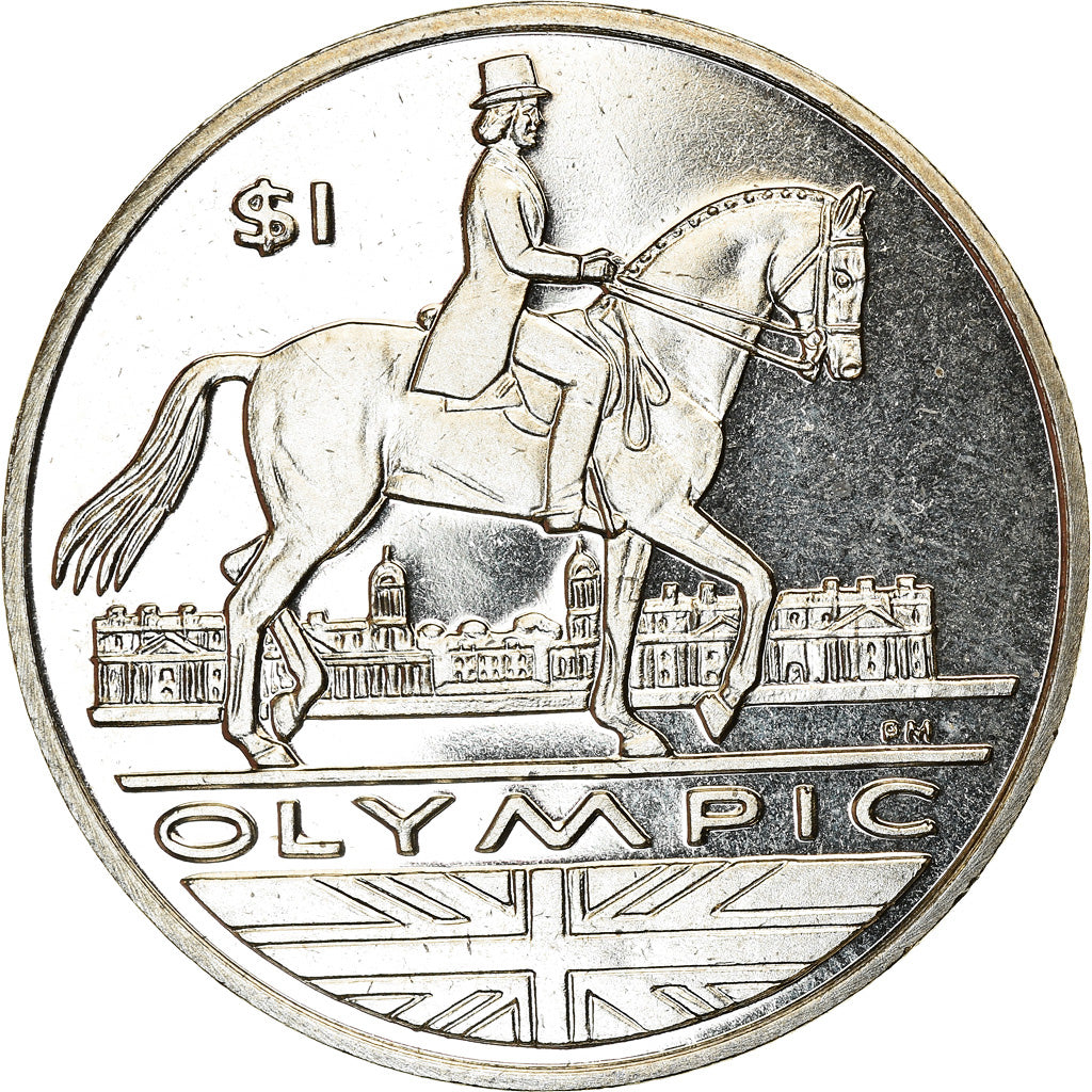 Monnaie, BRITISH VIRGIN ISLANDS, Dollar, 2012, Franklin Mint, Discipline