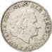 Netherlands, Juliana, Gulden, 1955, EF(40-45), Silver, KM:184