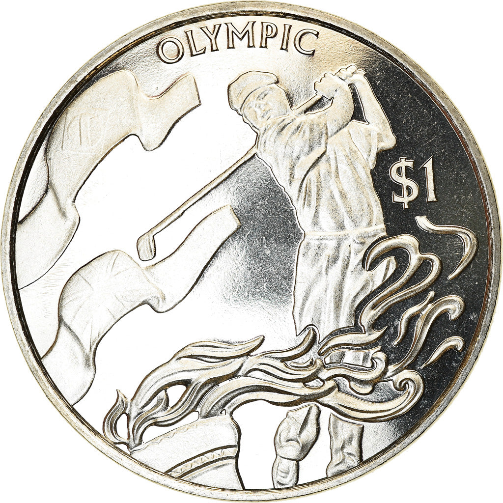 Monnaie, BRITISH VIRGIN ISLANDS, Dollar, 2016, Franklin Mint, Discipline