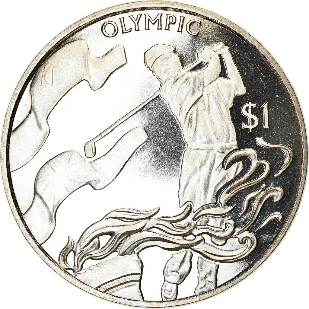 Monnaie, BRITISH VIRGIN ISLANDS, Dollar, 2016, Franklin Mint, Discipline