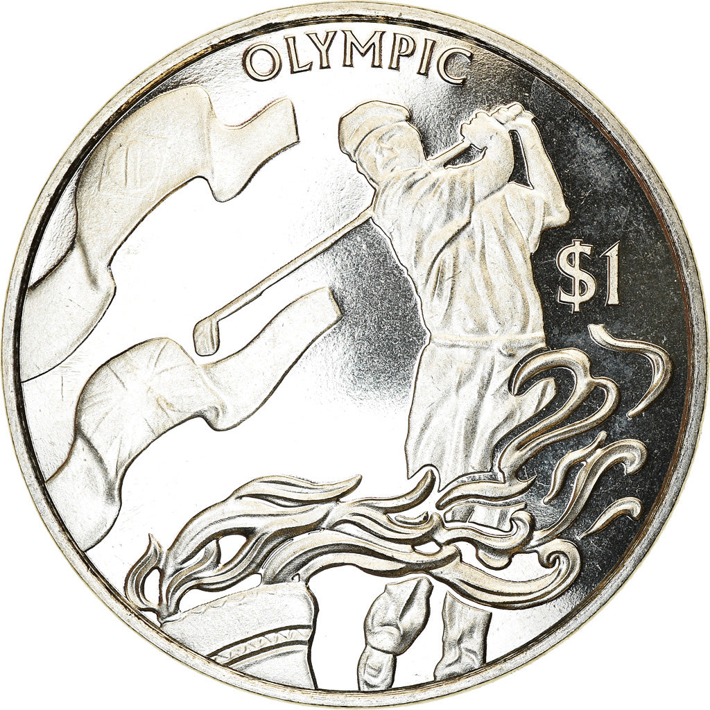 Monnaie, BRITISH VIRGIN ISLANDS, Dollar, 2016, Franklin Mint, Discipline