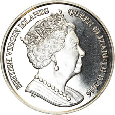 Münze, BRITISH VIRGIN ISLANDS, Dollar, 2016, Franklin Mint, Discipline
