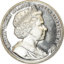 Coin, BRITISH VIRGIN ISLANDS, Dollar, 2014, Franklin Mint, Centenaire du Canal