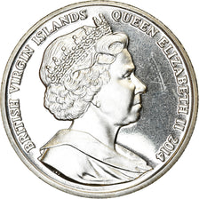 Coin, BRITISH VIRGIN ISLANDS, Dollar, 2014, Franklin Mint, Lawrence d'Arabie
