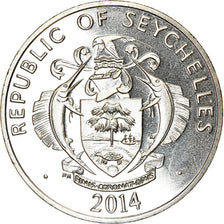 Coin, Seychelles, 5 Rupees, 2014, British Royal Mint, Saint Jean Paul II