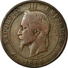 Coin, France, Napoleon III, Napoléon III, 10 Centimes, 1861, Bordeaux