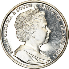 Coin, South Georgia and the South Sandwich Islands, 2 Pounds, 2013, Phoque de