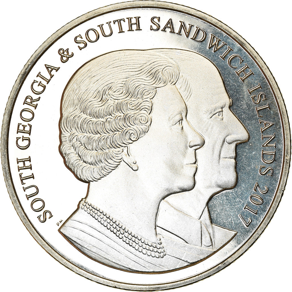 Coin, South Georgia and the South Sandwich Islands, 2 Pounds, 2017, Prince