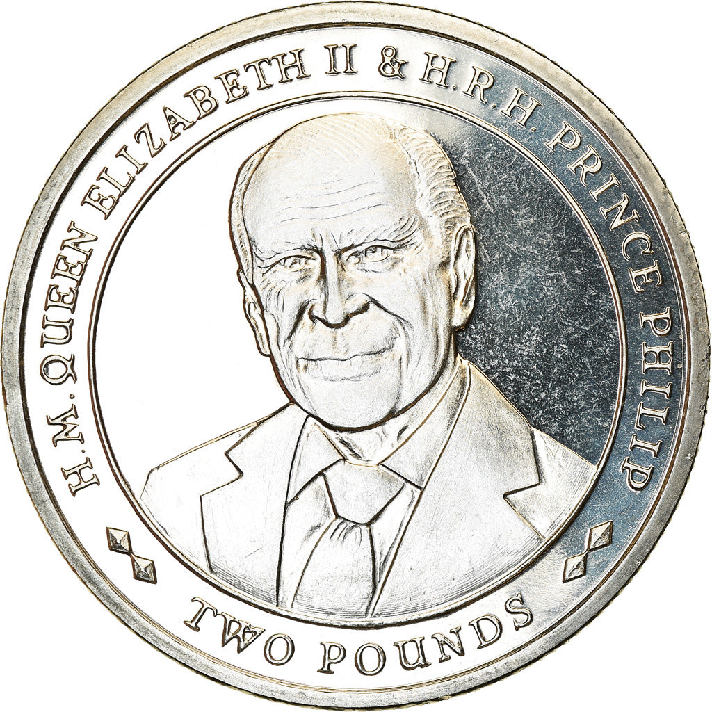 Coin, South Georgia and the South Sandwich Islands, 2 Pounds, 2017, Prince