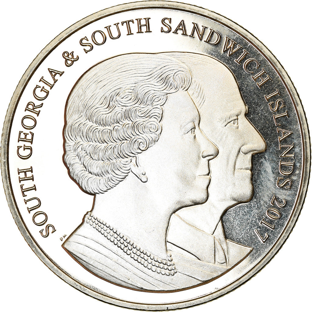 Coin, South Georgia and the South Sandwich Islands, 2 Pounds, 2017, Prince