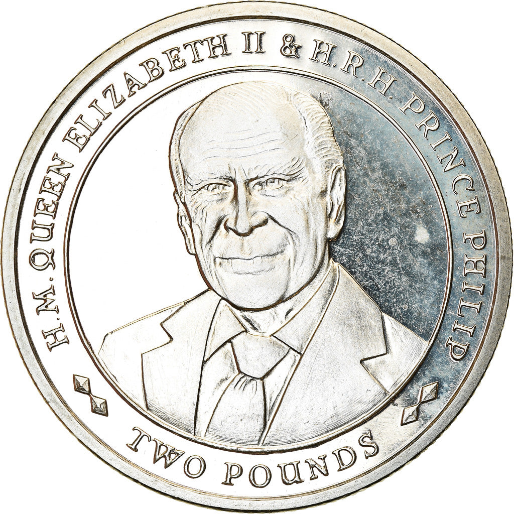 Coin, South Georgia and the South Sandwich Islands, 2 Pounds, 2017, Prince