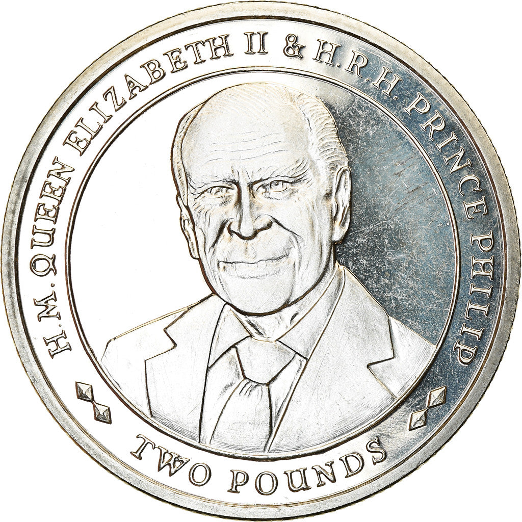 Coin, South Georgia and the South Sandwich Islands, 2 Pounds, 2017, Prince