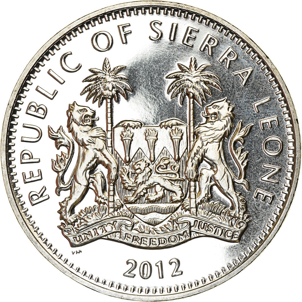 Coin, Sierra Leone, Dollar, 2012, British Royal Mint, Discipline Olympique - Tir