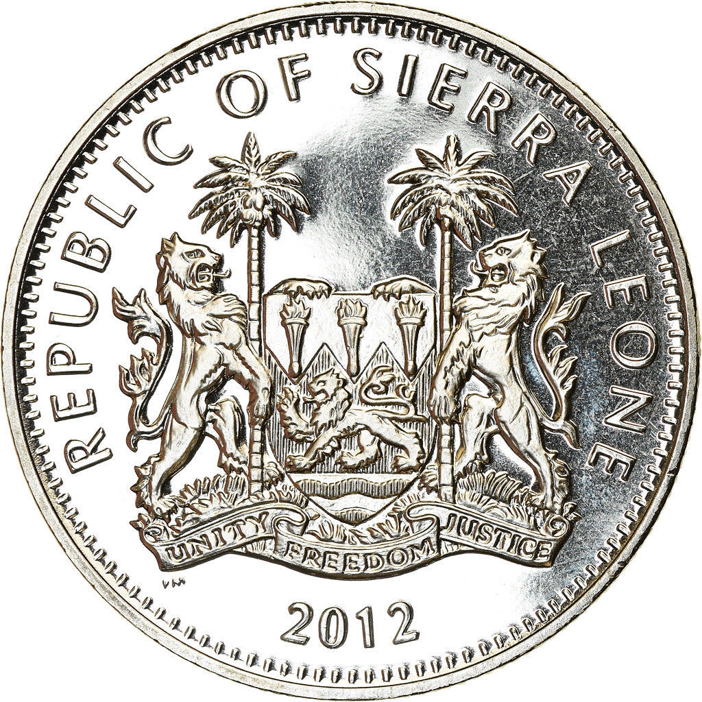 Coin, Sierra Leone, Dollar, 2012, British Royal Mint, Discipline Olympique - Tir