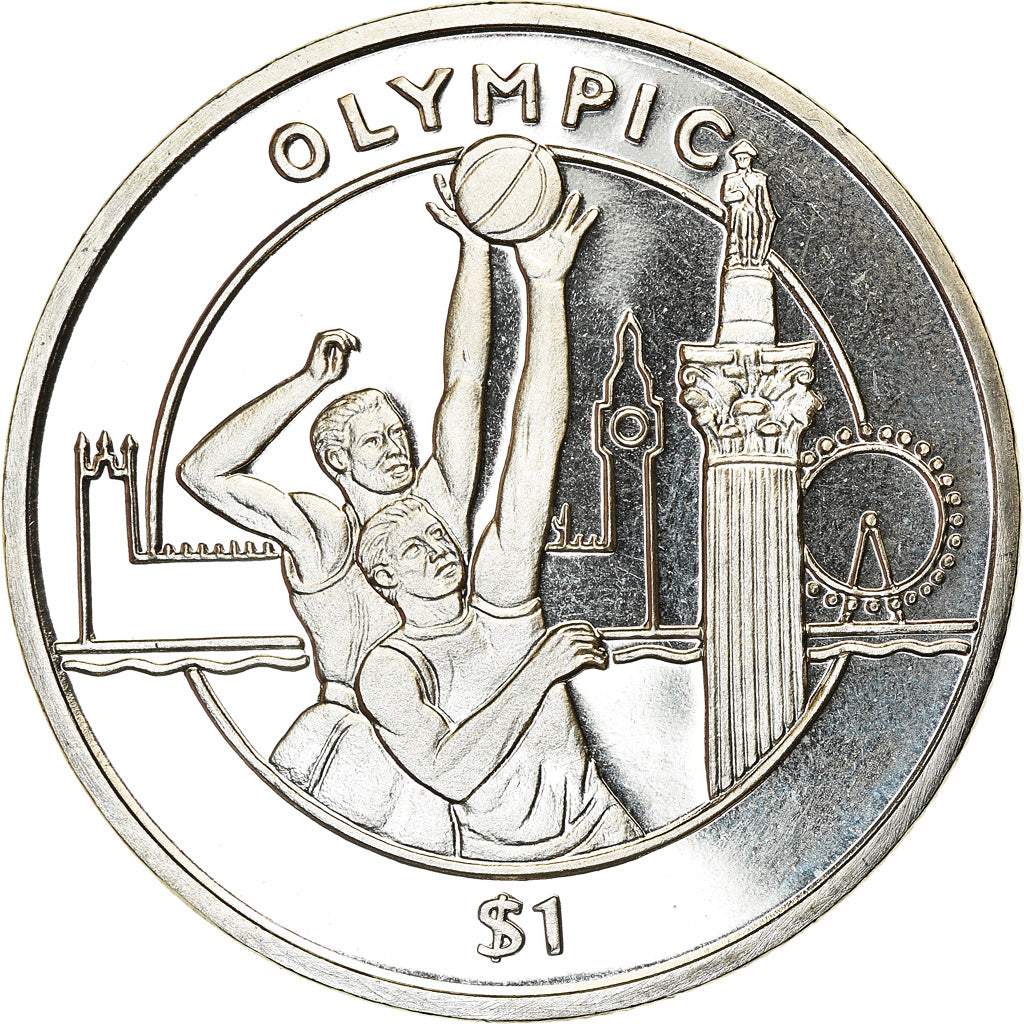 Coin, Sierra Leone, Dollar, 2012, British Royal Mint, Discipline Olympique -