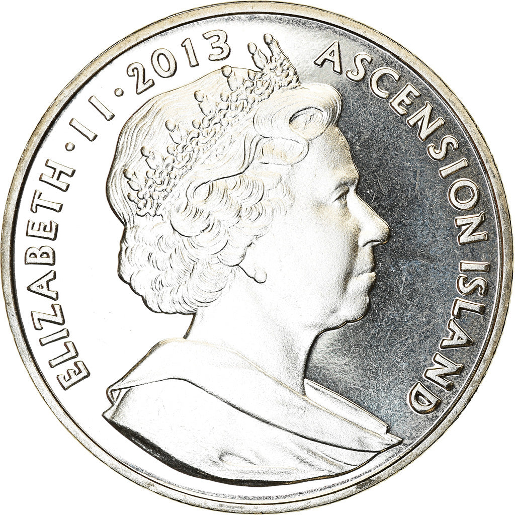 Coin, Ascension Island, Crown, 2013, Pobjoy Mint, Couronne, MS(63), Cupro-nickel