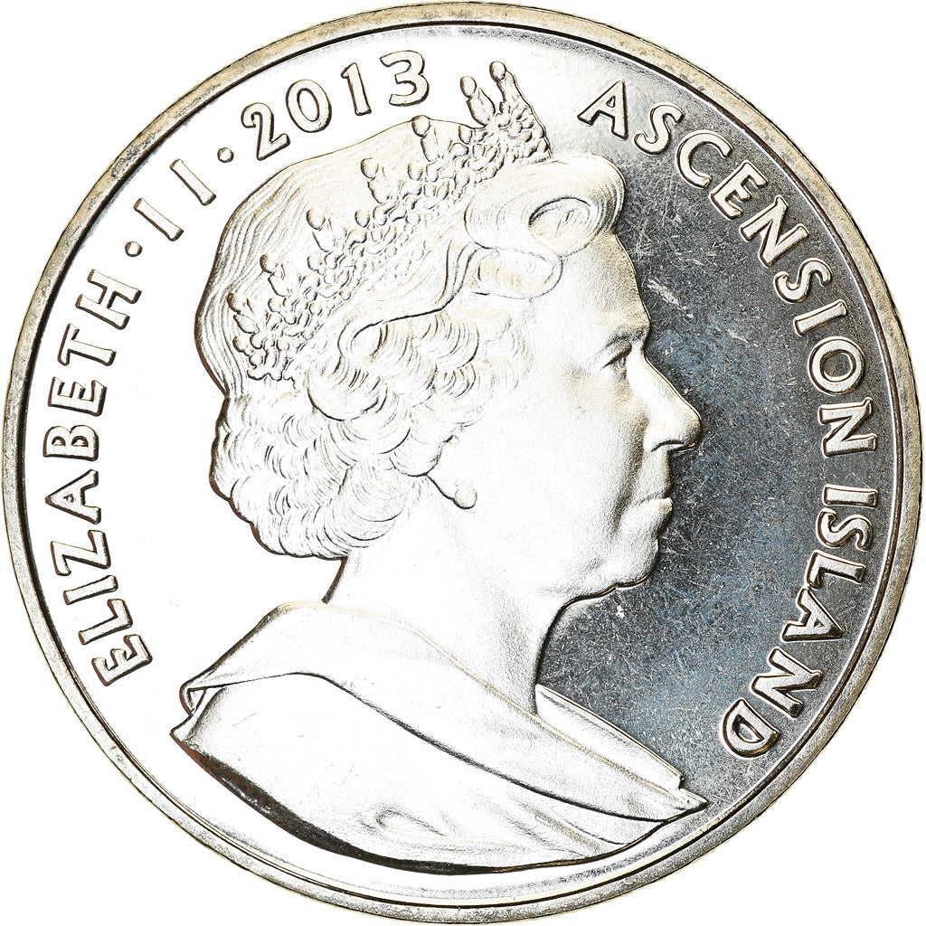 Coin, Ascension Island, Crown, 2013, Pobjoy Mint, Couronne, MS(63), Cupro-nickel