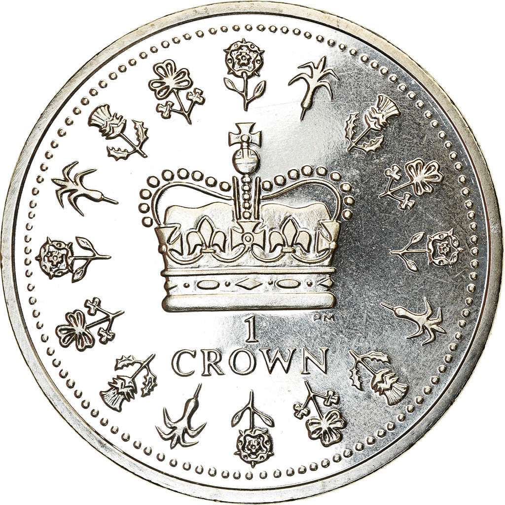 Coin, Ascension Island, Crown, 2013, Pobjoy Mint, Couronne, MS(63), Cupro-nickel
