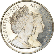 Coin, Ascension Island, 2 Pounds, 2012, Pobjoy Mint, Jubilé de diamant, MS(63)