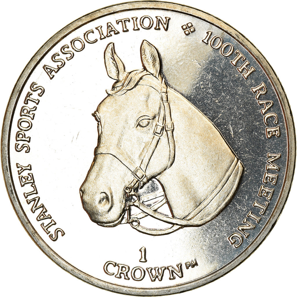 Coin, Falkland Islands, Crown, 2012, Stanley Sports Association, MS(63)