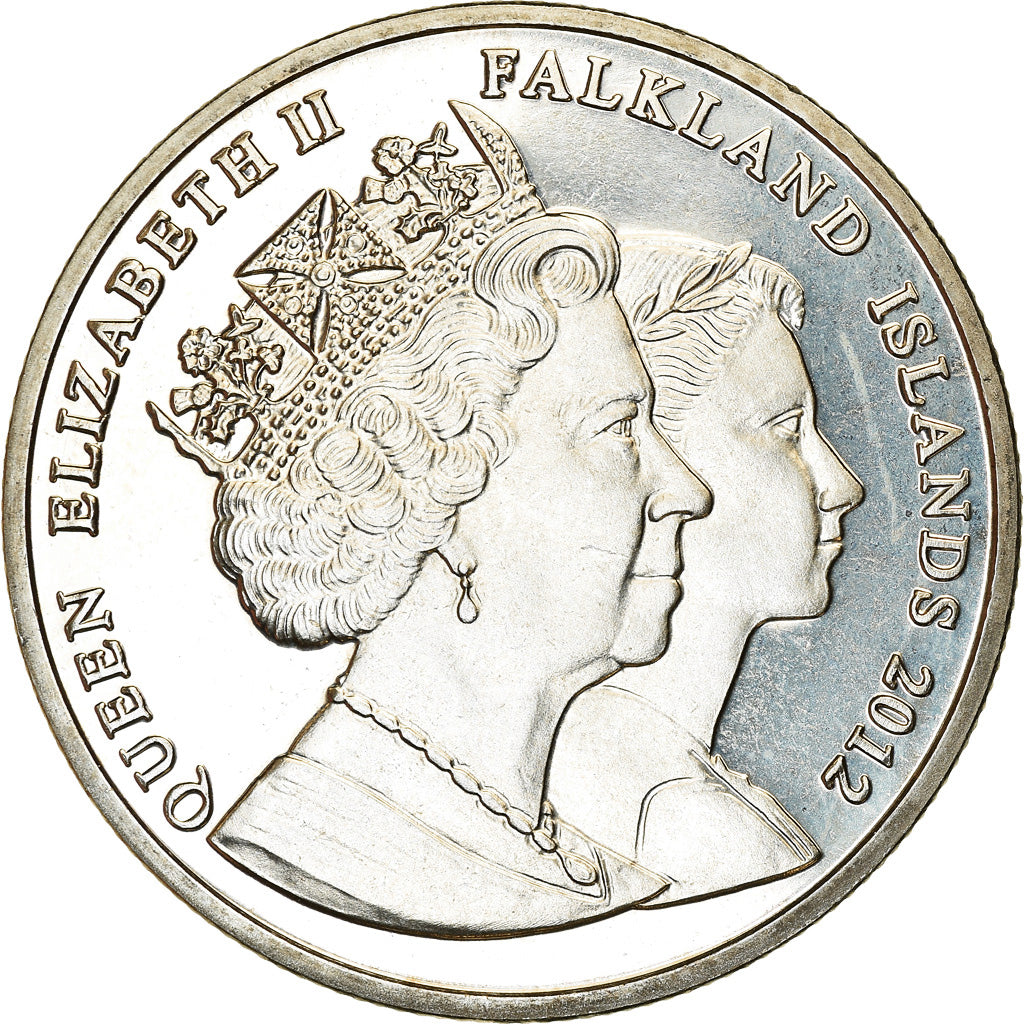 Coin, Falkland Islands, Crown, 2012, Stanley Sports Association, MS(63)