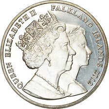 Coin, Falkland Islands, Crown, 2012, Stanley Sports Association, MS(63)