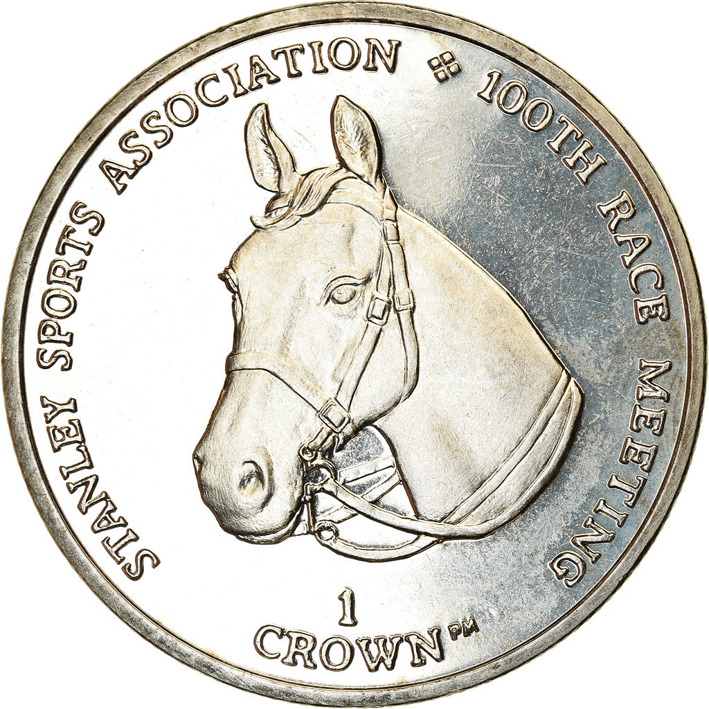 Coin, Falkland Islands, Crown, 2012, Stanley Sports Association, MS(63)