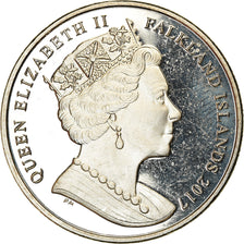 Coin, Falkland Islands, Crown, 2017, 35ème anniversaire de la libération