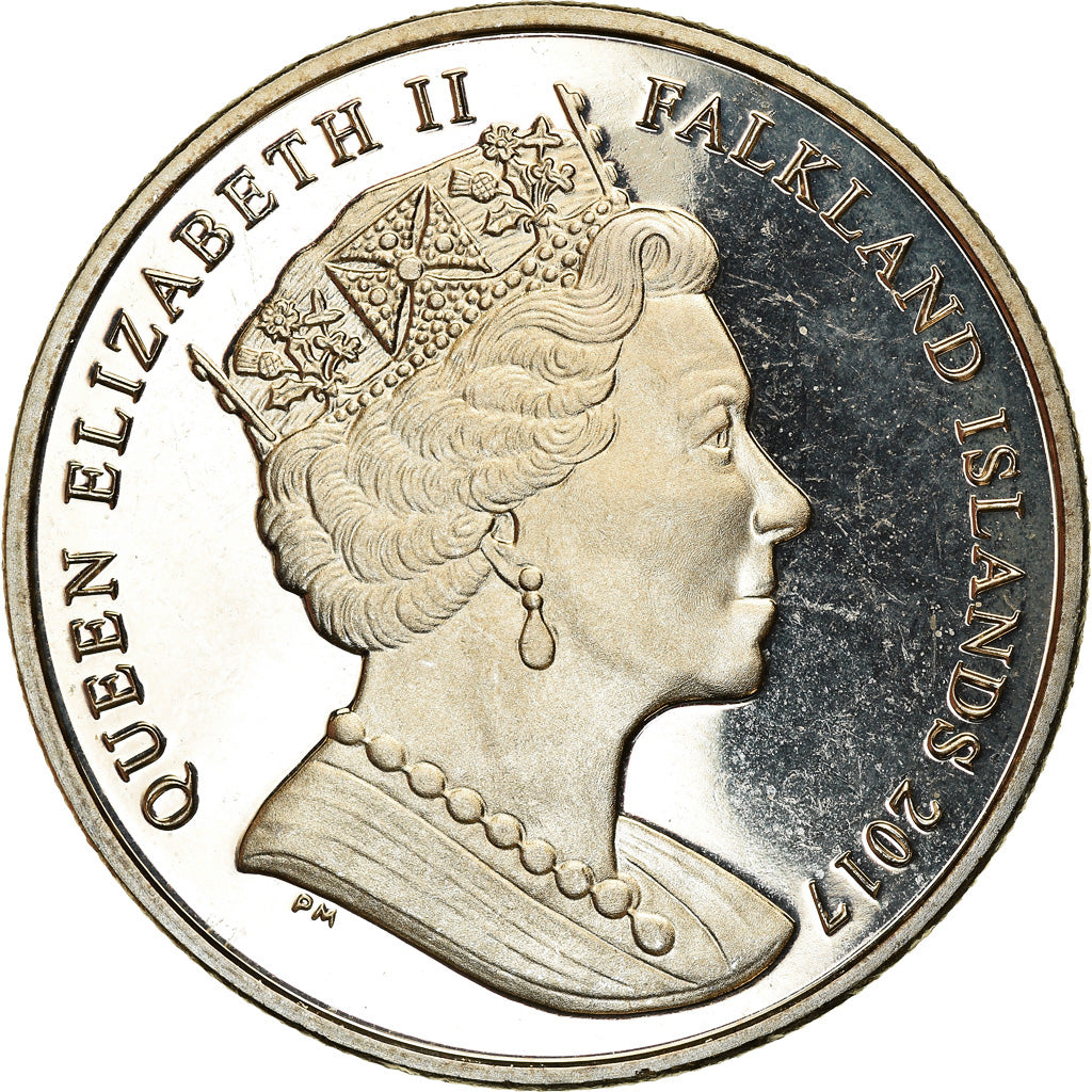 Coin, Falkland Islands, Crown, 2017, 35ème anniversaire de la libération