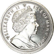 Coin, Isle of Man, Elizabeth II, Crown, 2014, Pobjoy Mint, Trêve de Noël 1914