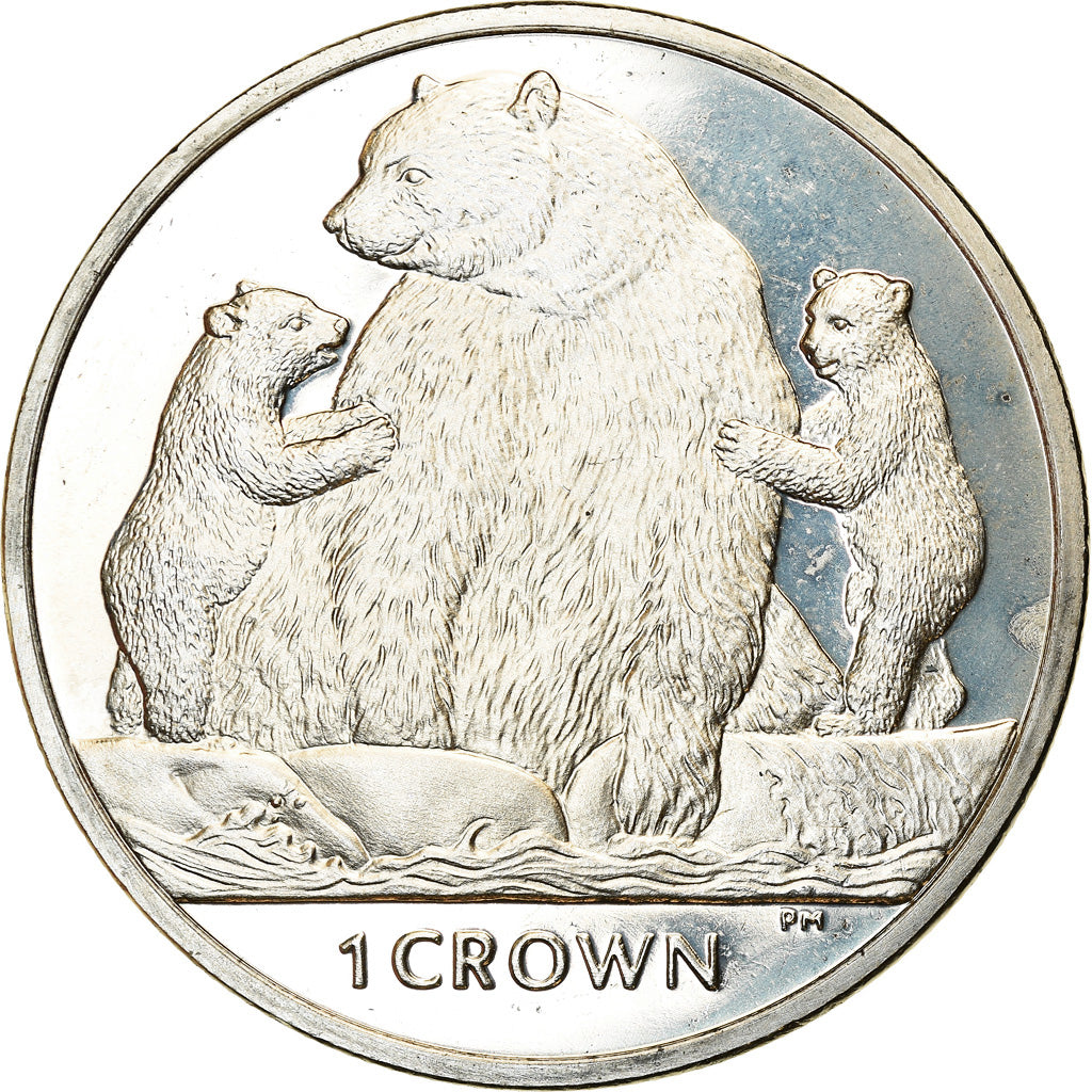 Coin, Isle of Man, Elizabeth II, Crown, 2013, Pobjoy Mint, Ours, MS(63)