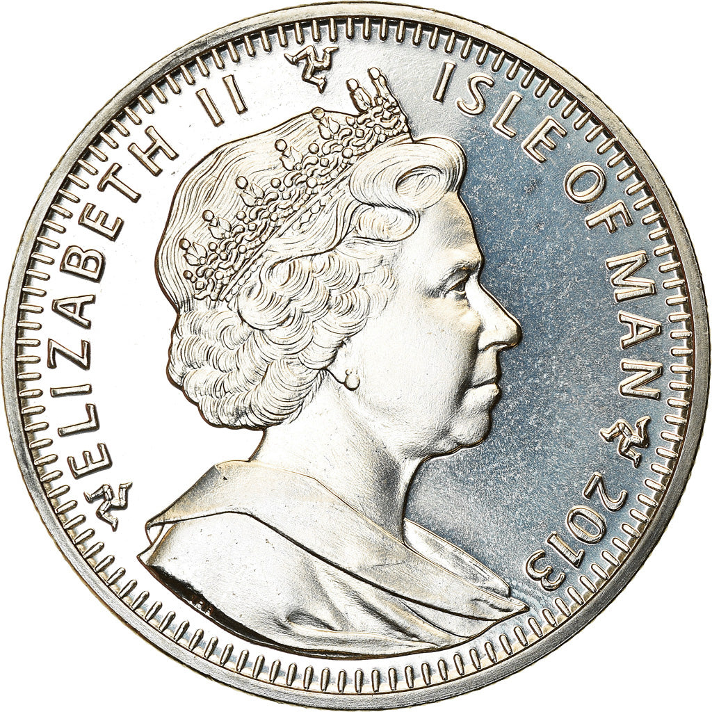 Coin, Isle of Man, Elizabeth II, Crown, 2013, Pobjoy Mint, Ours, MS(63)