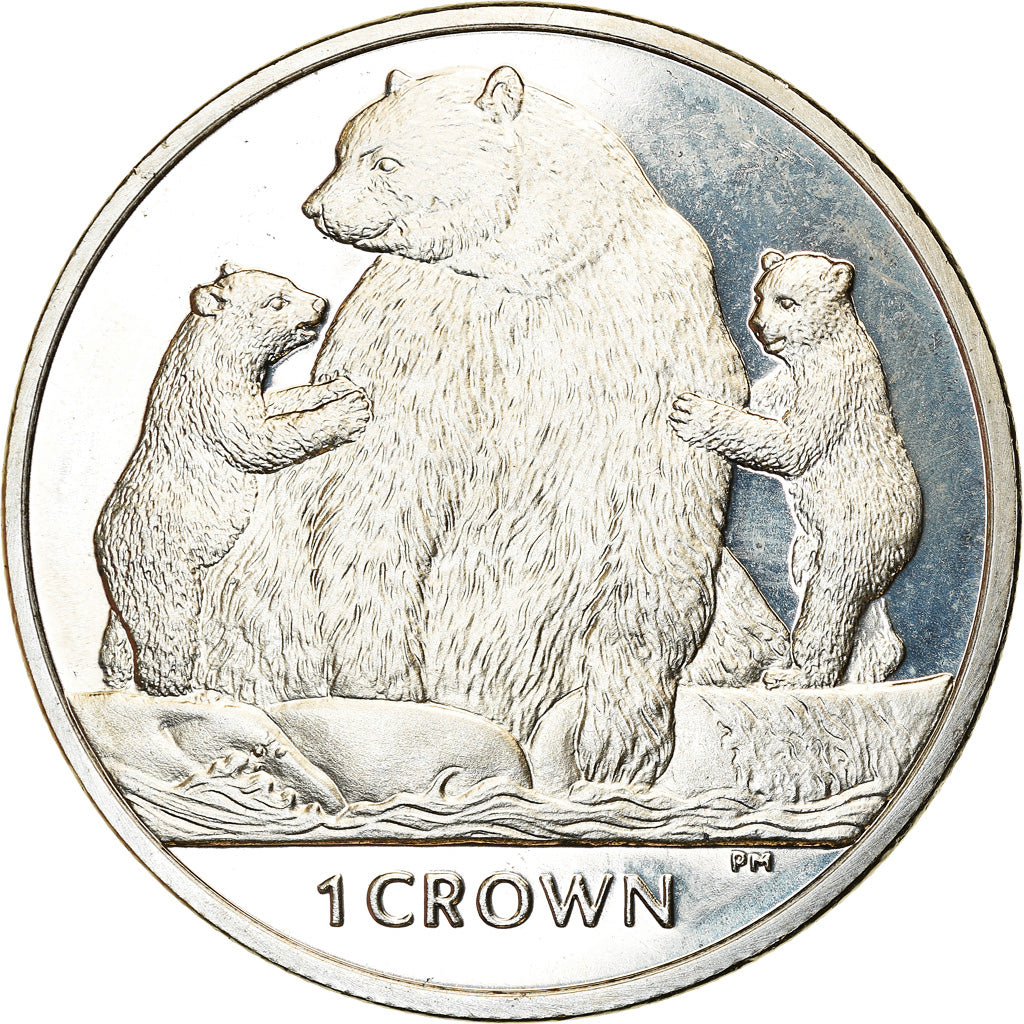 Coin, Isle of Man, Elizabeth II, Crown, 2013, Pobjoy Mint, Ours, MS(63)