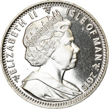 Coin, Isle of Man, Elizabeth II, Crown, 2015, Pobjoy Mint, Bicentenaire de
